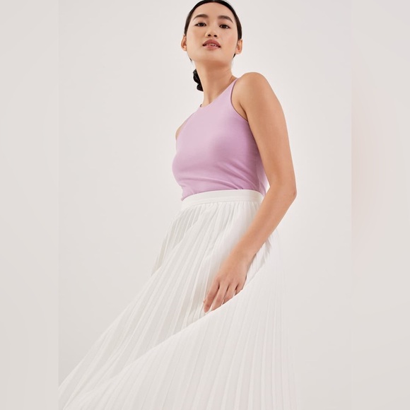 NWT Love Bonito Elinie Pleated Midi Skirt - Picture 5 of 8